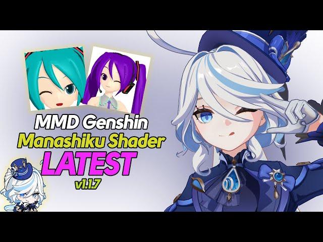 Manashilku Shader Tutorial for MMD Genshin Models 2024