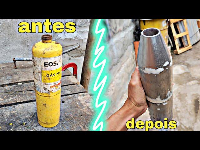 escapamento caseiro - homemade exhaust -