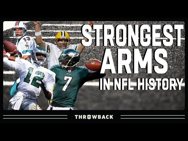 Strongest Arms in NFL History: Vick, Favre, Marino & More!