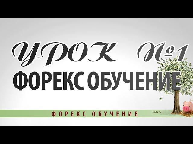 УРОК №1 Видео Обучение ФОРЕКС!!!