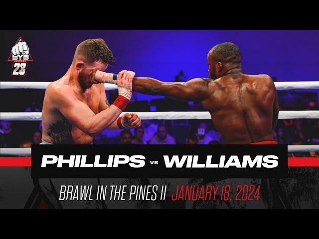 Middleweight BYB 23 Bare Knuckle Full Fight: Matt Phillips vs. Henry Williams