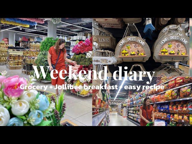 Living in UAE : Productive weekend, grocery & shopping haul, what I eat, ASMR, OFW mom