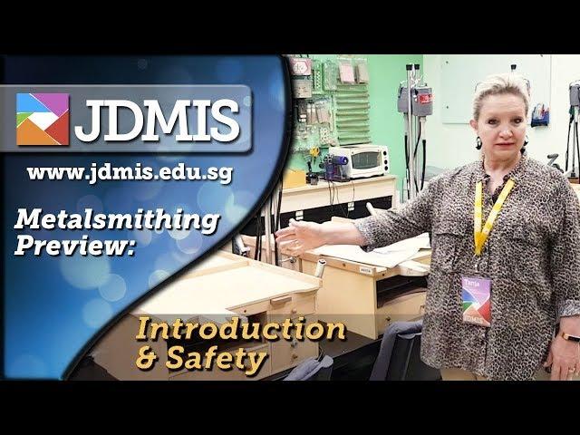 Jewellery Making: JDMIS Metalsmithing Course Preview part 1 - Introduction & Safety