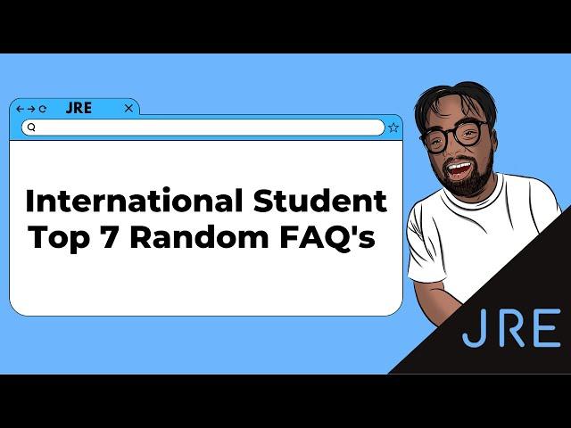 Top 7 Random FAQ's from International Students | Job Ready English