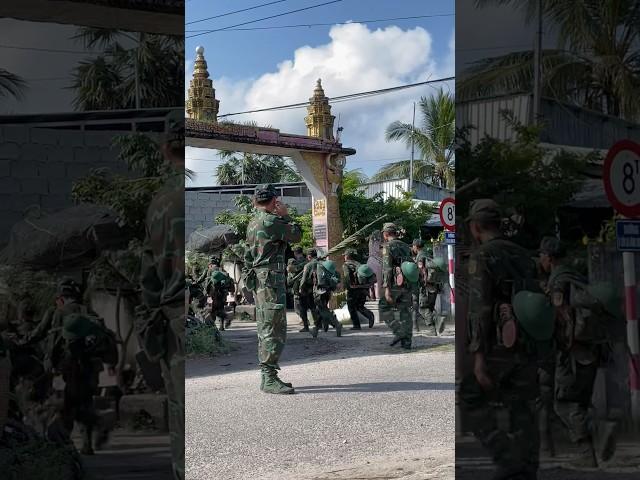 Army soldiers marching #farmlifetv #shorts