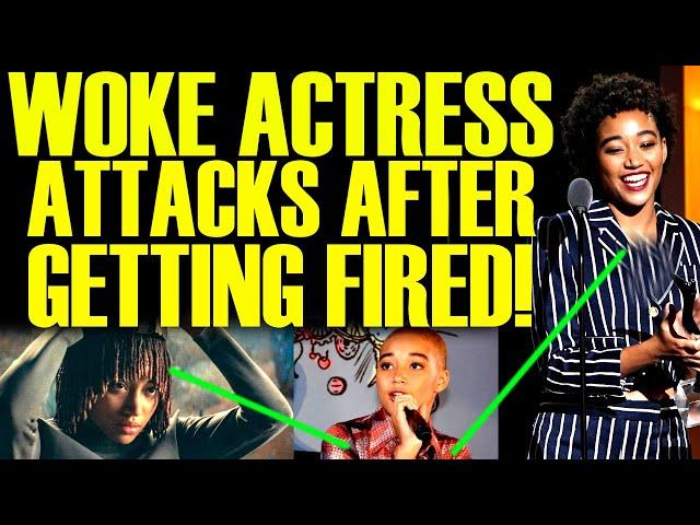 WOKE ACTRESS GOES ON RAMPAGE AFTER GETTING FIRED! ACOLYTE & AMANDLA STENBERG FIASCO WITH DISNEY!