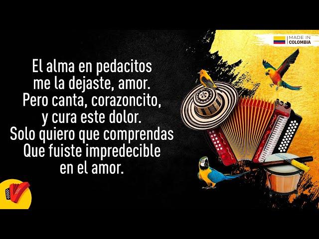 Impredecible, Binomio De Oro De América, Video Letra - Sentir Vallenato