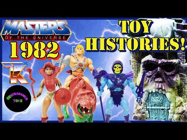 History of Masters of the Universe - 1982 | Vintage He-Man Toys w/ Ozstradamus Toyz | MOTU Figures