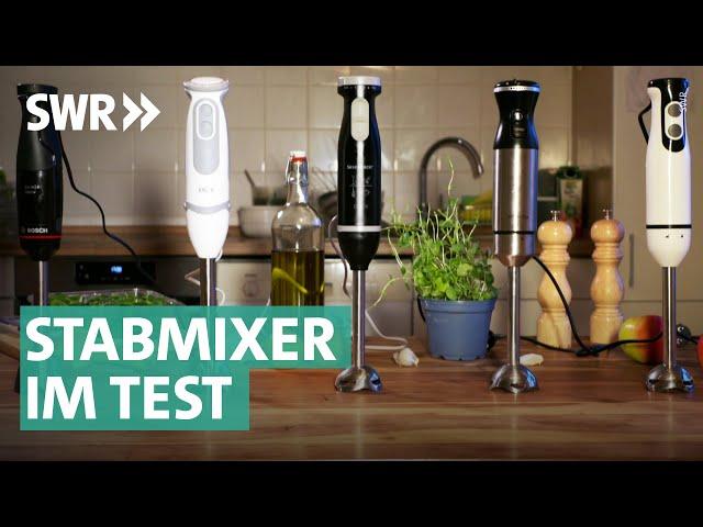 Welcher Stabmixer ist am besten? Labor- und Praxistest | Marktcheck SWR