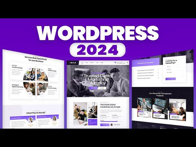 How To Make a FREE Professional Website ~Step By Step~ 2024 (WordPress And Elementor For Beginners)