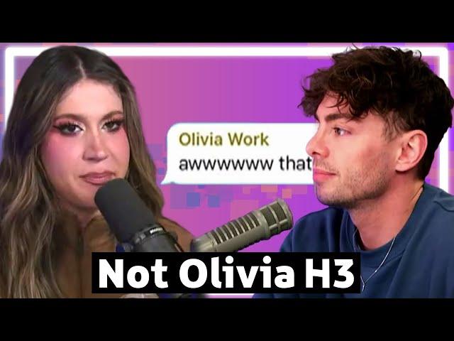 Olivia is Upset with Her Contact Name - H3 Show Clip