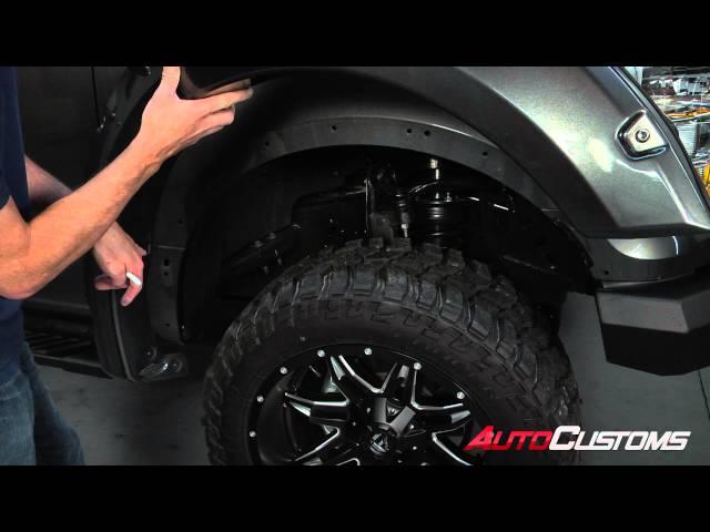 How to Install Bushwacker Pocket Style Fender Flares at AutoCustoms.com