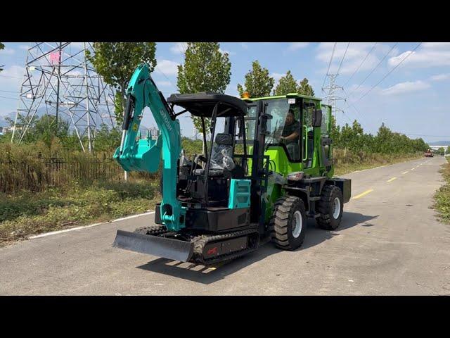 China TOSH TAF35 3.5 Ton Off Road 4x4 All Rough Terrain Forklift Truck