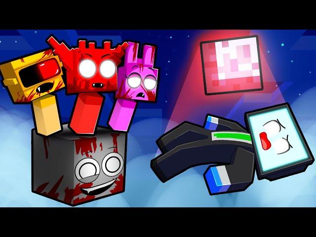 Possessed on SPRUNKI ONLY BLOCK in Minecraft!