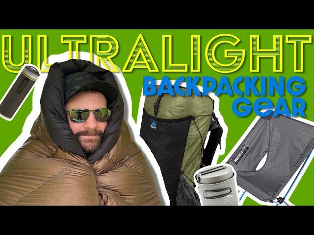 My Ultralight Backpacking Gear Loadout!