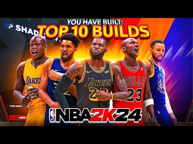 The TOP 10 Best Builds on NBA2K24! The Best Builds for All Positions, Playstyles, & Skill Levels!