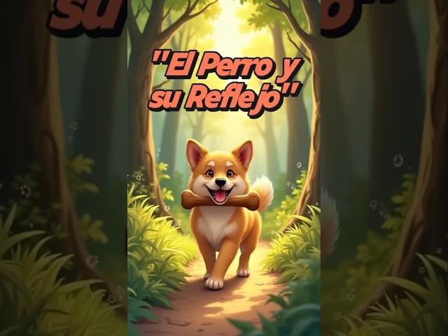 El Perro y su Reflejo #FábulasClásicas#ElPerroYElReflejo#HistoriasConMoraleja#ReflexiónConHumor