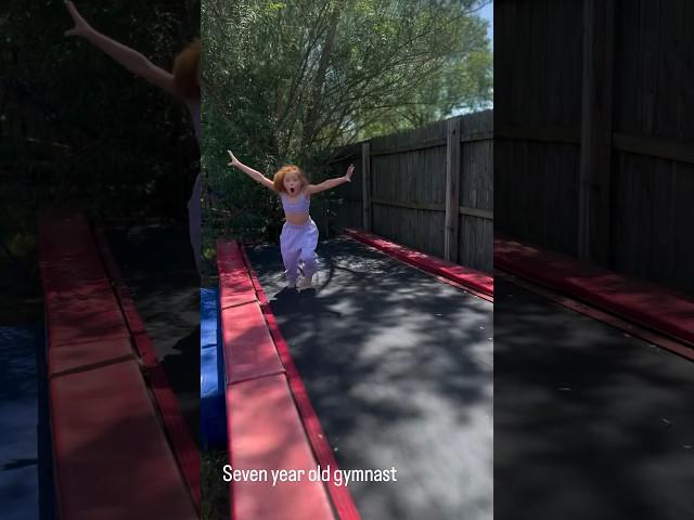 Watch out, world - this little gymnast is on her way to the  !  ‍️  (IG): kynlee_the_great