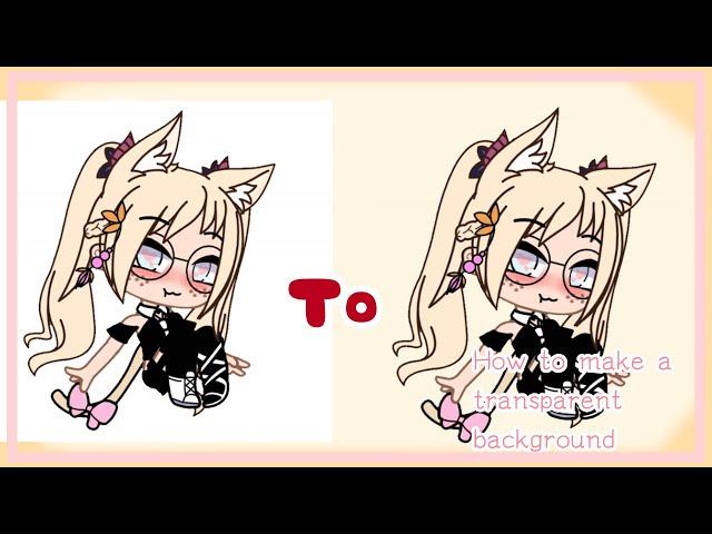 How To Make A Transparent Background // Ibis Paint X // Tutorial 2/4 //