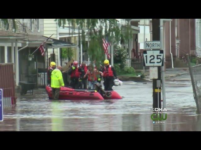 Extreme Flash Flooding Causing Problems In Eastern Pa.