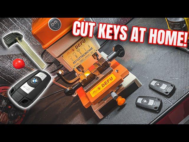 BMW Key Duplicating Cutting : DEFU 368A Review