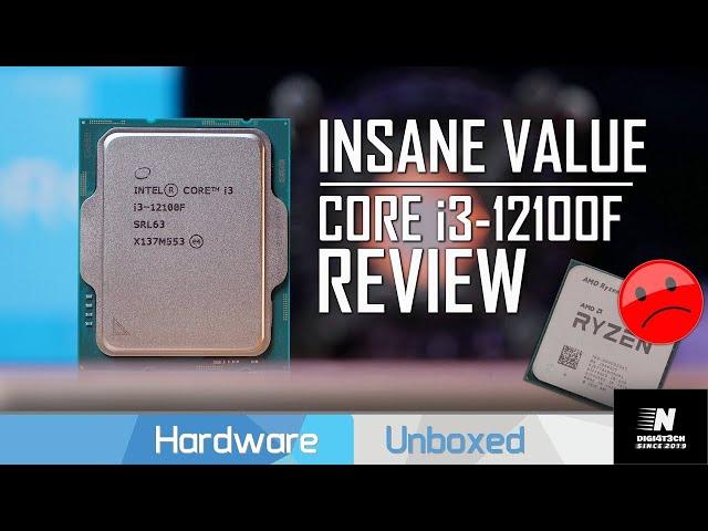 Intel Core i3 12100F 12th Gen Processor with Fan LGA 1700 Socket UnBoxing & Full Detailed Review.