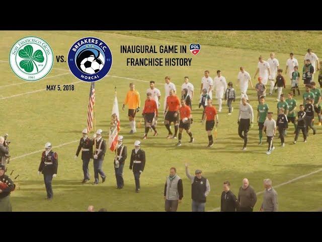 Full Video: SF Glens SC vs. Santa Cruz Breakers (May 5, 2018)