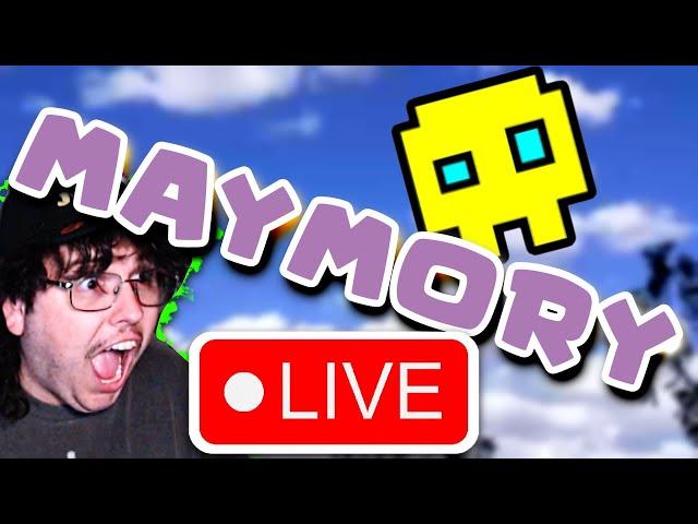 Maymory - 5th Demon | Deadlocked 100% | GEOMETRY DASH BEGINNER |  LIVE