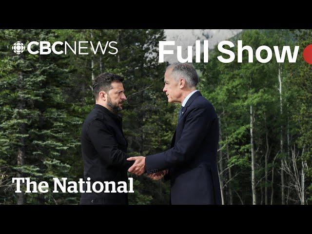 CBC News: The National | G7 wraps with new support for Ukraine