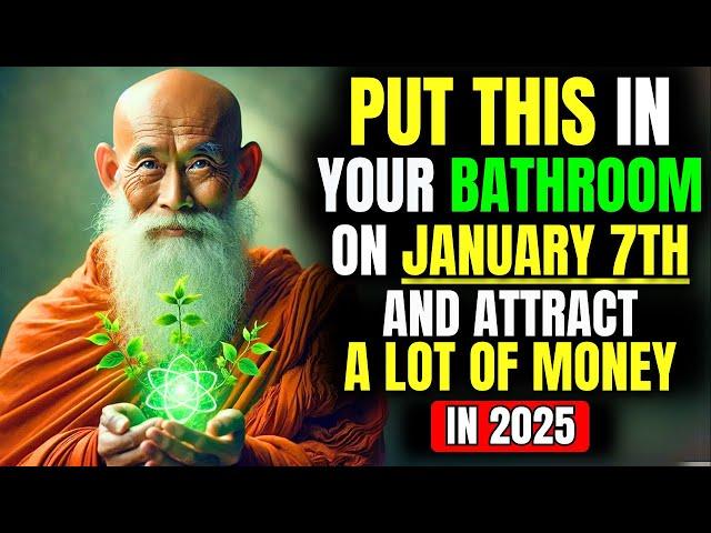 PUT These 5 ITEMS in Your BATHROOM on January 6th and Attract MILLIONS in 2025 (PROVEN)