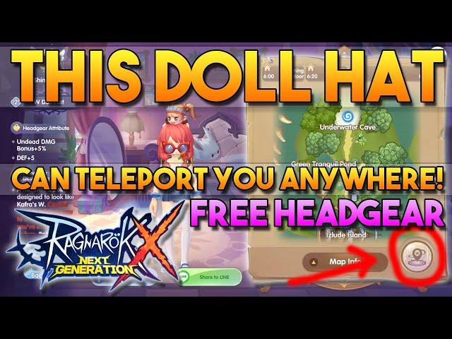 GET THIS FREE HEADGEAR THAT CAN TELEPORT YOU ANYWHERE IN THE WOLRD MAP