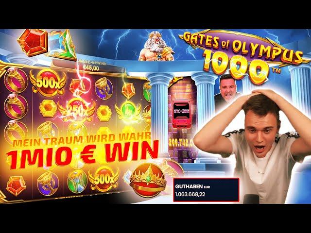 1 MILLION €€€ REKORD GEWINN! | Casino Slot Highlights