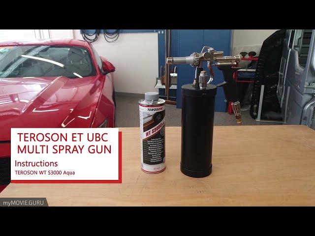 Instructions - TEROSON ET UBC MULTI SPRAY GUN