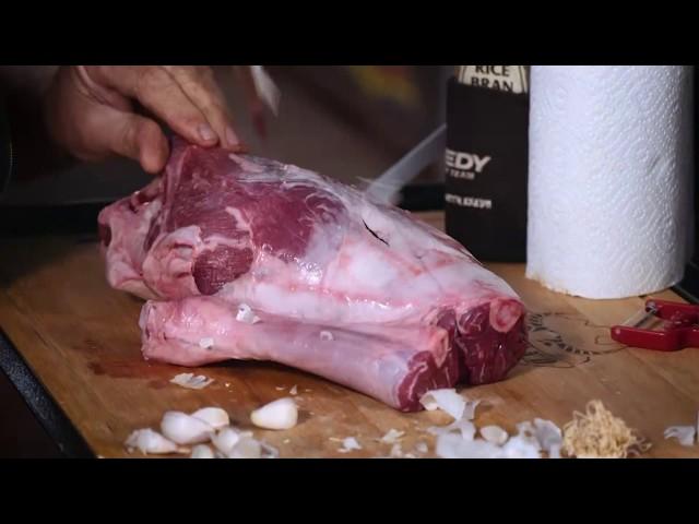 BUSH COOKING - Jamie's Lamb Roast