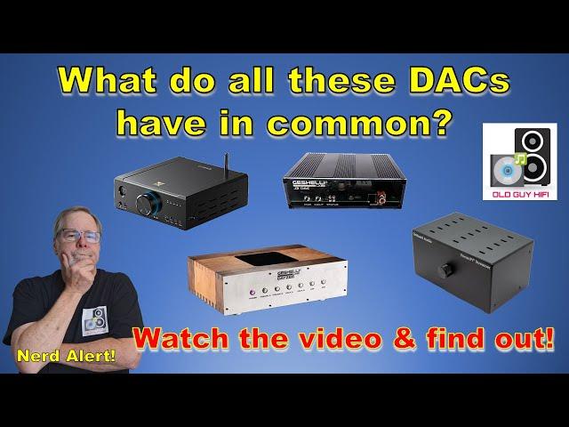 A quick overview of the technology of AKM 4499 DAC chips & DACs that feature that chip set.