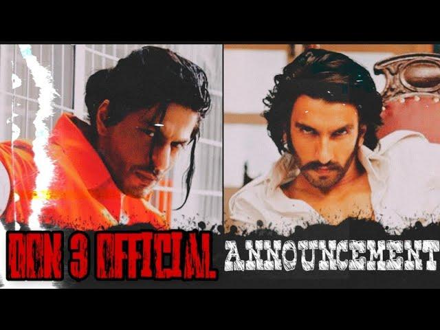 Don 3 Teaser | Don 3 Announcement | Don 3 Update | Ranveer Singh,Kiara Advani