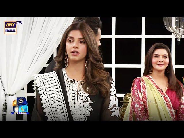 Aap Donon Mein Se Zyada Intelligent Kon Hai? - Sanam Saeed - Mohib Mirza