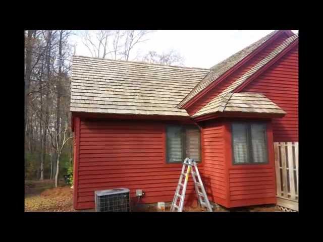 Cedar Roof Cleaning | Removing Lichen and Moss From A Cedar Roof | Clean Pro Exteriors