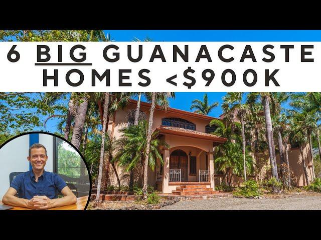 6 BIG Guanacaste Costa Rica Homes for Sale Under $900k