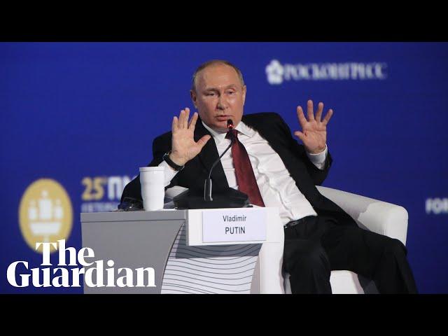 Putin says sanctions against Russia are ‘unprecedented’, ‘reckless’ and ‘insane’