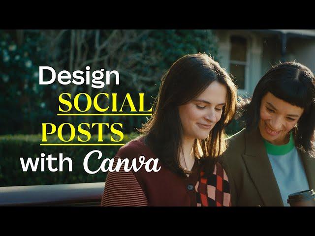 Design Social Posts for free, with Canva