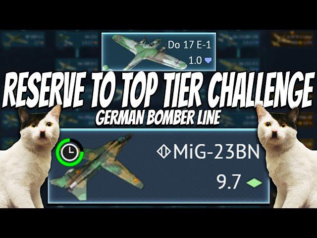 Playing the ENTIRE German Bomber Line - Reserve to Top Tier