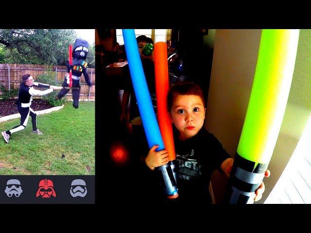 Family Night Bytes - Cora's Star Wars Bday and Visiting Austin Family