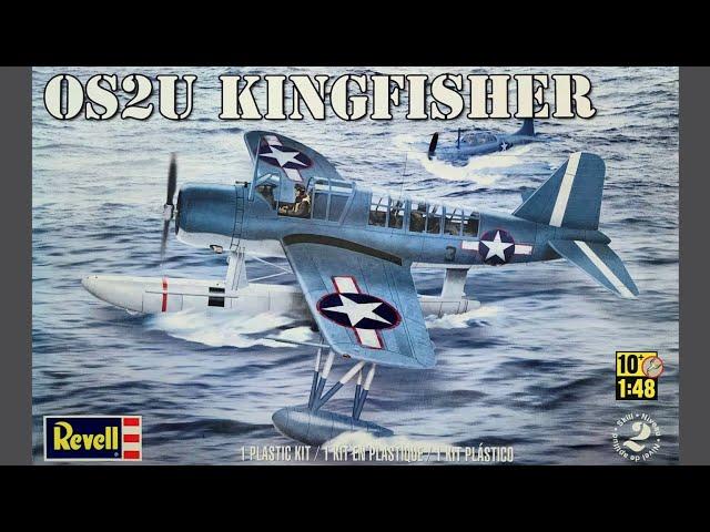 1/48 Scale Revell Monogram OS2U Kingfisher Full Build