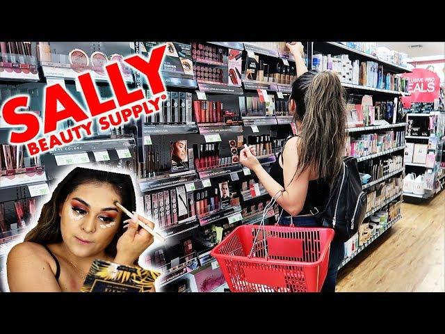 Testing Out SALLY BEAUTY Makeup DOES IT WORK?!!