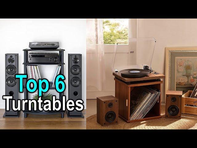 Top 6 BEST Turntables of [2023] | Record Players!