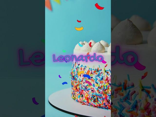 Tanti Auguri a te LEONARDO- Buon Compleanno - Tanti Auguri #tantiauguriate #tantiauguri #LEONARDO