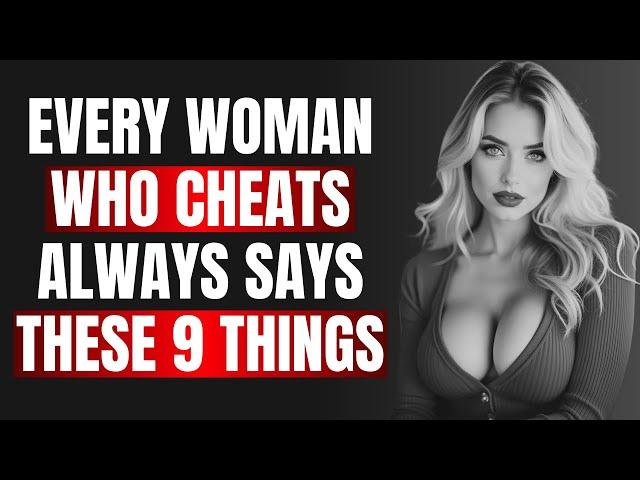 When a woman cheats, this is the first thing she says to you | FEMALE PSYCHOLOGY | Stoicism