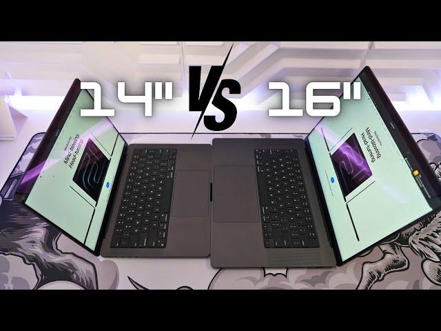 M3 14-inch vs 16-inch MacBook Pro