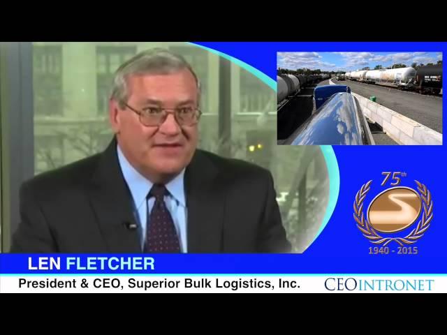 Superior Bulk Logistics President & CEO Len Fletcher